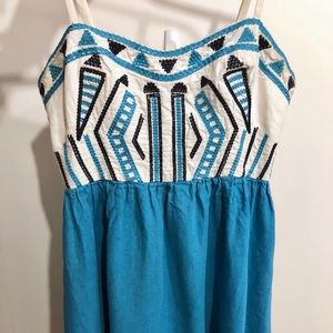 Urban Outfitter’s Embroidered Bodice Dress